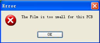 Gerber輸出面積過小